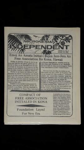 Micronesian Independent, vol.11, no.2-5 and 11