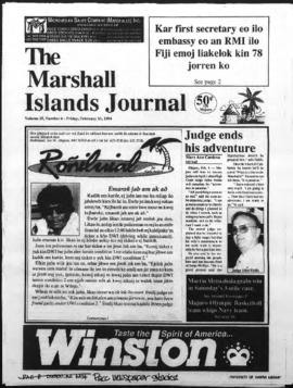 The Marshall Islands Journal, vol. 25, 6-11