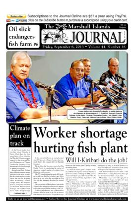 The Marshall Islands Journal, vol. 44, 36-44