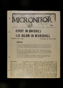 Micronitor, Vol. 2, no. 10-18