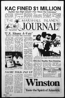 The Marshall Islands Journal, vol. 17, 30-35