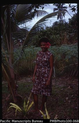 "Our neighbour Agnes Nawadrado (from Fiji), Honiara"