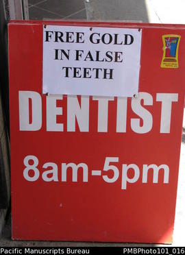 [Suva Dentist's advertisement]