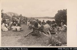 Fila island people listening to Barak Sopa