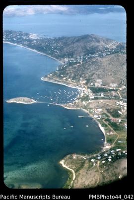 [Aerial view of coastline]