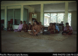 Fono as a court - a youth’s minor offence, Upolu, Samoa