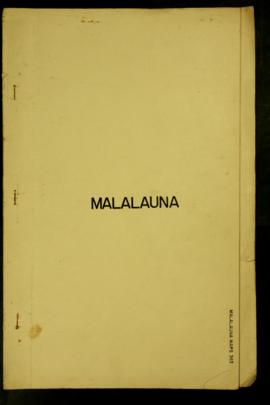 Report Number: 363 Investigation of suggested resettlement area at Malalauna, 3pp. [No map on file.]