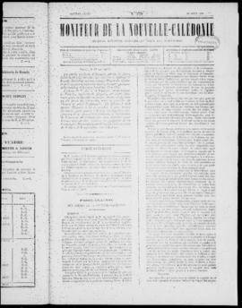 Le Moniteur de la Nouvelle Caledonie Noumea: Imprimerie du Gouvernement, no. 570-579
