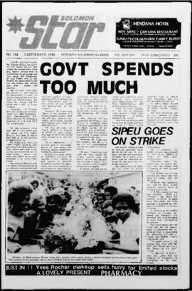 Solomon Star, Reel 3, August 1985