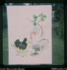 "Paintings (Chooks) I did for chn's ward"