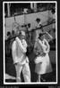 27B3. Unidentified. Col. J.K. Murray and Mrs Murray arriving at wharf off ship. Papuan Prints, Po...