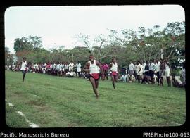 "Athletics competition, sports ground near hospital, Honiara"