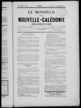 Le Moniteur de la Nouvelle-Caledonie, Journal Officiel de la Colonie, no. 206-222