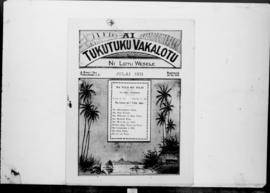 Ai Tukutuku Vakalotu Suva: Methodist Mission, Jul 1931-Dec 1931