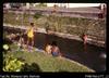 Levuka (old capital)  Ovalau Ils [Islands] Kids swimming in canal