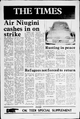 The Times of Papua New Guinea, Issues 25 - 26