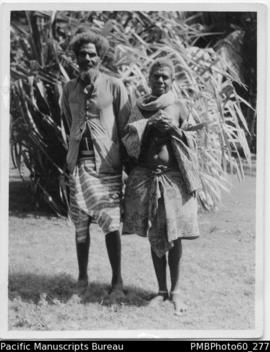 ni-Vanuatu man and woman from North Ambrym