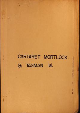 Report Number: 125 Extract from Patrol Report of M.L. Jones on the Cartarets, Mortlock & Tasm...