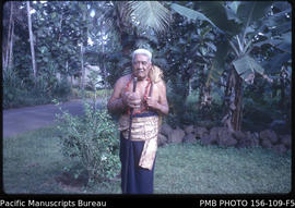 The Tu’ua of Falefa, the village historian, wisest and most knowledgeable elder, Upolu, Samoa