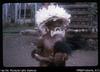 [Trobriand Islands Kiriwina village] Bloke ready for cassowary dance