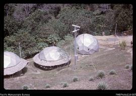 'Geodomes used for teaching and housing students at Geology Dept, Honiara