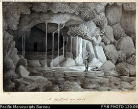 'A walled-up cave.'