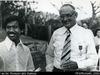 [Port Moresby?] Me [Bert Speer] with M.B.E. [Member of the British Empire] at [PNG] Govt [Governm...