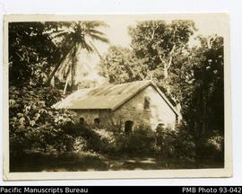 Rev T. Smaill's Church On Lamenu Island