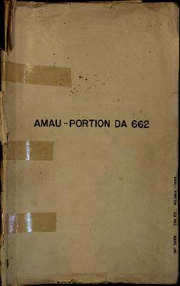 Report Number: 149 Amau Soil Survey Portion D.A.662, 38pp. [No map on file. Land East of Amau Vil...