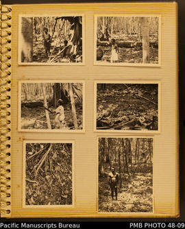 Photograph album, page 7: The Sakis, Tasimboko; Kaho