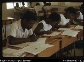 'OHS [Onesua High School] students in class'
