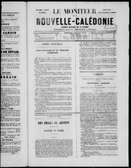 Le Moniteur de la Nouvelle Caledonie Noumea: Imprimerie du Gouvernement, no. 524-536