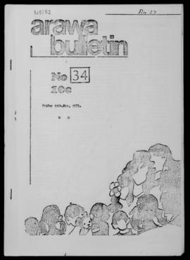 Arawa Bulletin (edited by Ken J. Graham), No.34, 11 May 1973