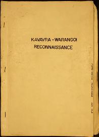 Report Number: 25 Warangoi-Kavavas Reconnaissance: Land Inspection Put-Put Land (South of the War...