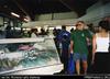 David Gowty in the fish section of Noumea market