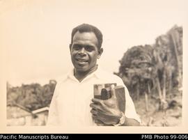 Ni-Vanuatu man holding bible