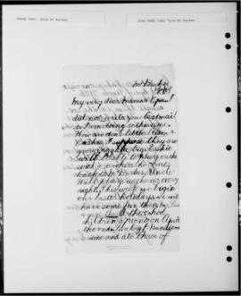 John Gray to Elizabeth and William Gray (2 letters)
