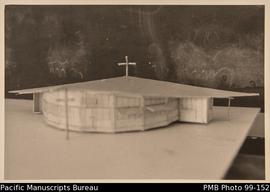 Model of new chapel at Onesua