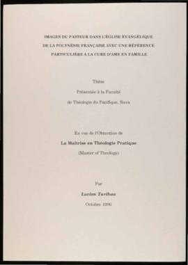 Images du Pasteur L'eglise Evangelique de la Polynesie Francaise avec une Reference Particuliere ...