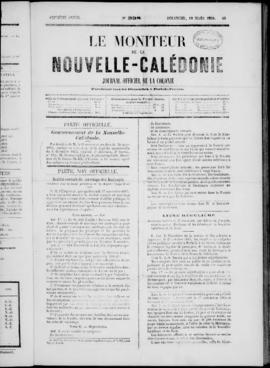 Le Moniteur de la Nouvelle Caledonie Noumea: Imprimerie du Gouvernement, no. 338-351
