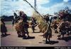 Fergusson Islanders dancing in Port Moresby at 'mask' exhibition
