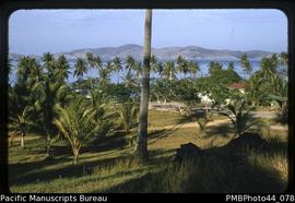 "Early morning scene from Government House grounds, Port Moresby."