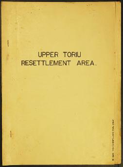 Report Number: 52 Upper Toriu Resettlement Area. Soils Reconnaisance of Proposed Settlement Area ...
