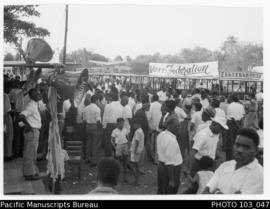 Federation Party Lautoka town: Crowd after the rally