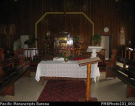[Bau Interior of the [Methodist] Ratu Cakobau Memorial Church]