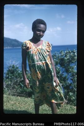 ‘Janis, District School girl. Only girl in South West Bay District School. To Onesua 1963.’