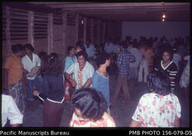 Saturday night at the dance hall in the centre of Falefa, Upolu, Samoa