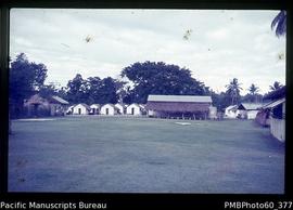 Dining Hall and students' huts, Tangoa