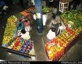 Suva market [fruit and vegetables from yaqona [kava] market]