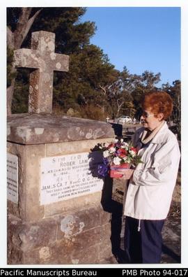 Gravestone of Dr. R. Lamb & Family